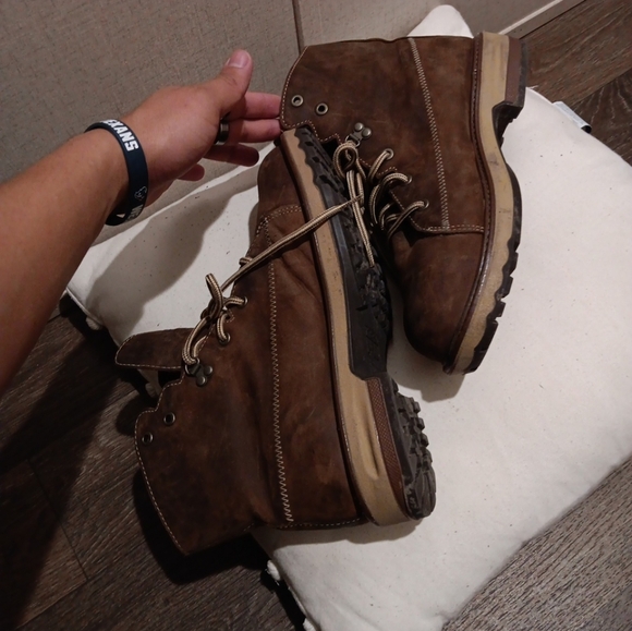 Timberland PRO Hightower 6" Alloy Toe Work Boot, Women's Size 9, Brown - Picture 10 of 10